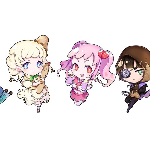 アイスクリーム擬人化キャラクター