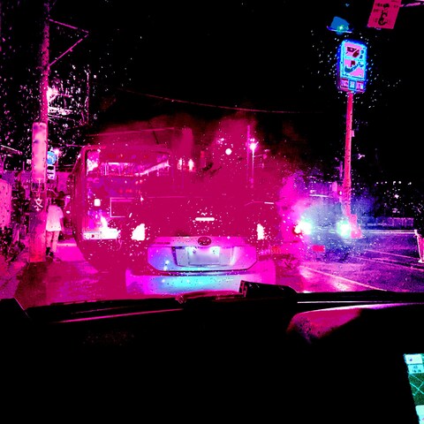 サイバーパンク風車窓