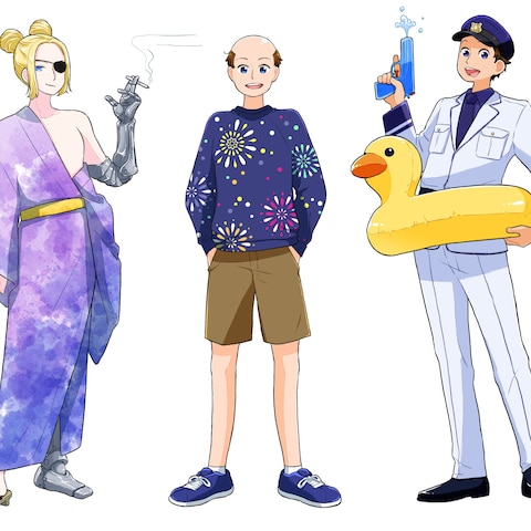 YouTuberの公式立ち絵