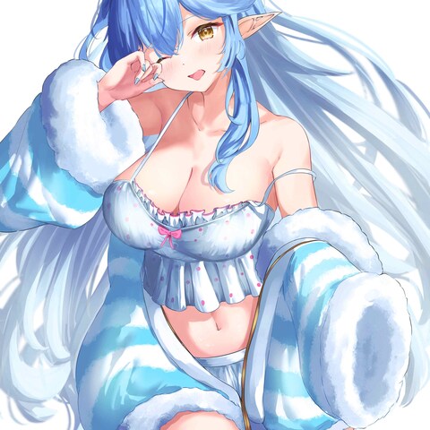雪花ラミィ新衣装