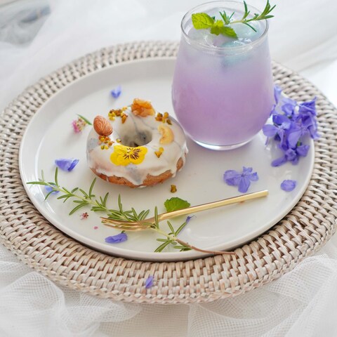 gmgm食べられるお花ドーナツ