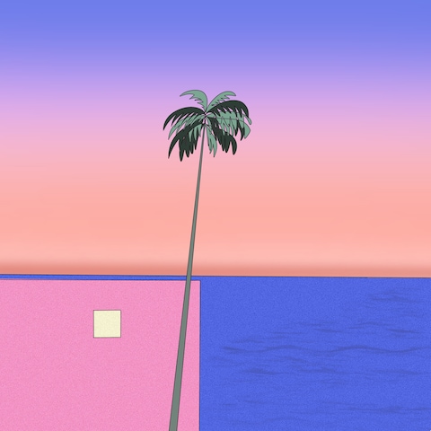 Japanese city pop mood.