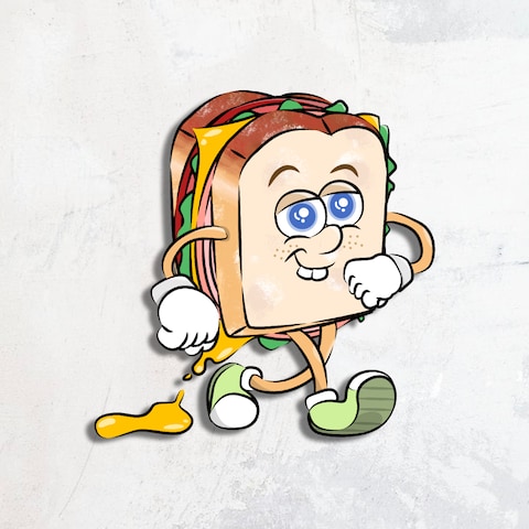 サンドイッチ イラスト