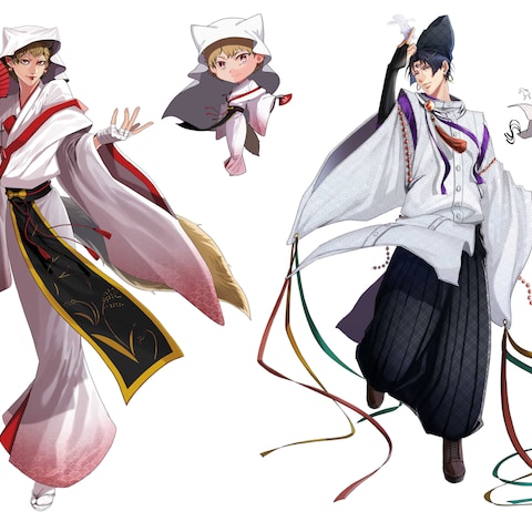 ≪立ち絵参考≫オリジナル・和テイスト