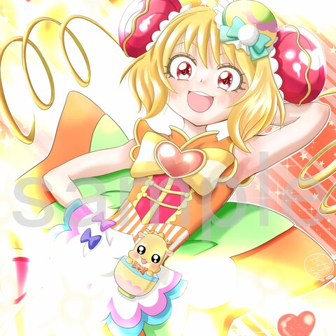 キュアヤムヤム(デリシャスパーティー♡プリキュア)