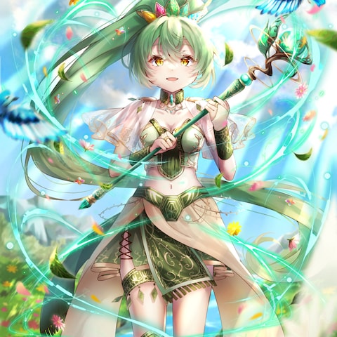 アプリゲーム【蒼天のスカイガレオン】SRキャラ ニンティ