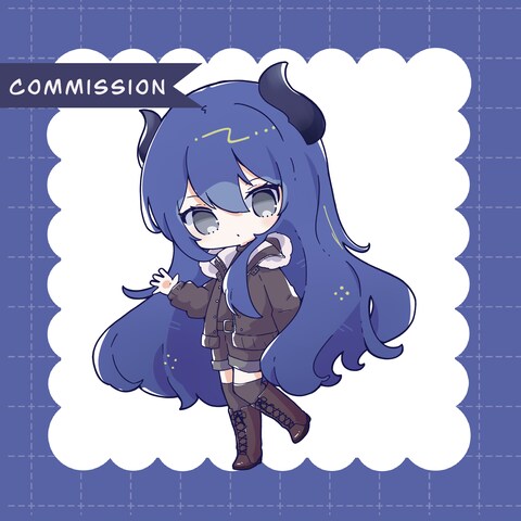 【ご依頼】デフォルメイラスト