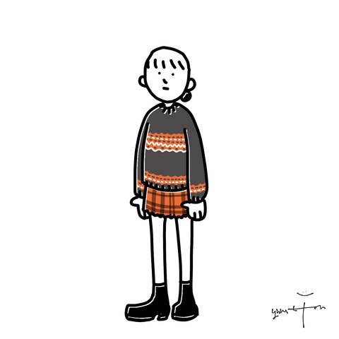 お洋服イラスト 例2