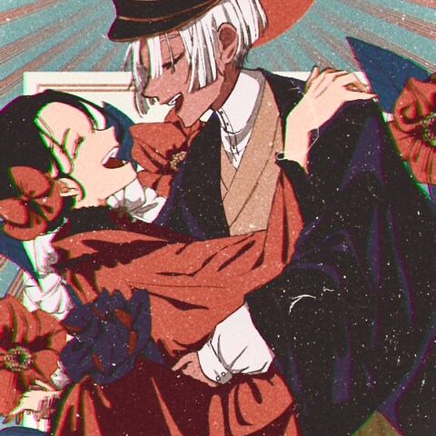 大正ロマンをテーマにしたポスター