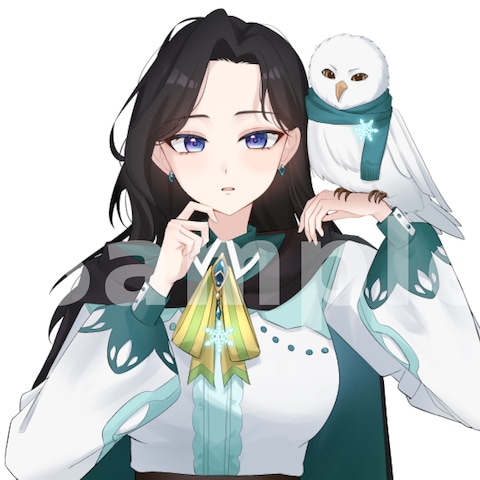 YouTubeサムネイル用バストアップイラスト
