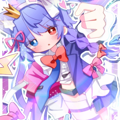 オリジナルイラスト「凸凹」