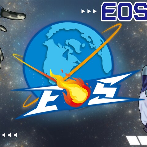 EOSというチームの大会のキービジュアル