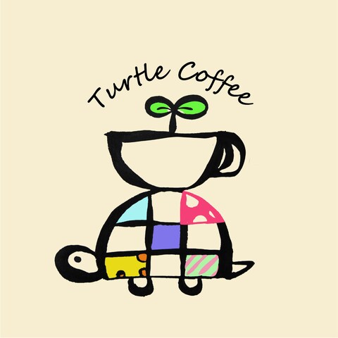 喫茶店のロゴ作成