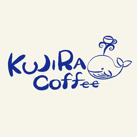 KUJIRA COFFEE（喫茶店）のロゴ作成