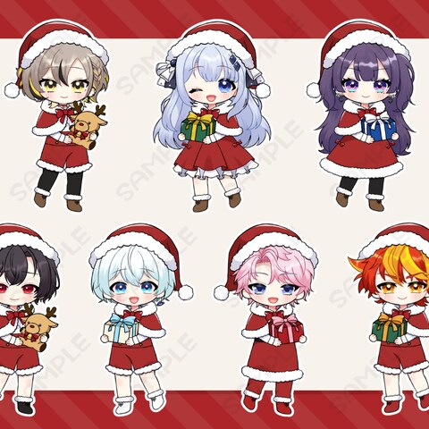 【ご依頼】クリスマスミニキャライラスト