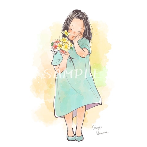 似顔絵ご依頼作品