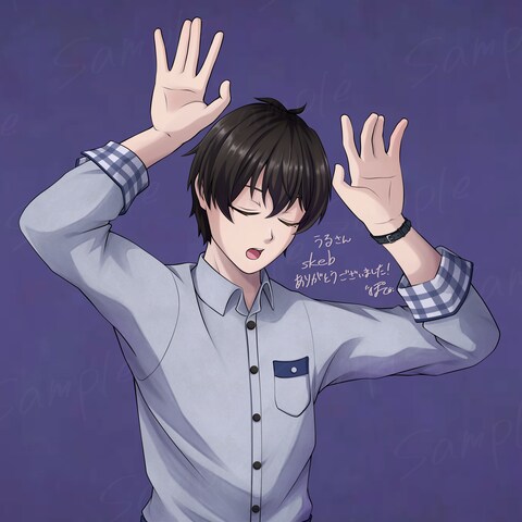 【ご依頼】「フォニイ」の歌ってみた用イラスト