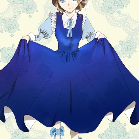 オリジナルイラスト(メイド)