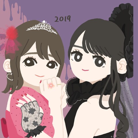 サンプル1(Twitterでのイラスト)