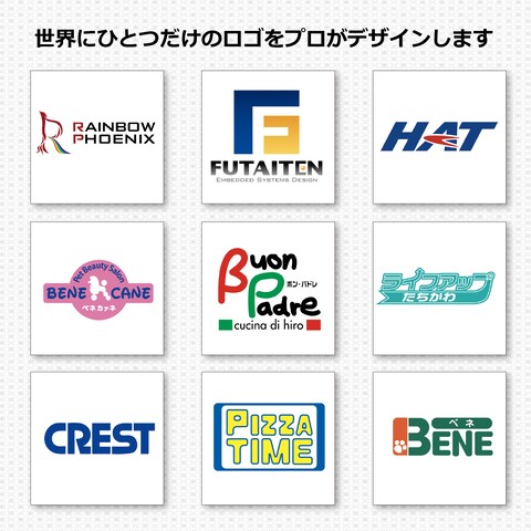 ロゴデザインを10,000円で制作します。