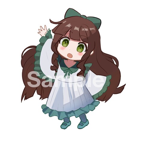 ②立ち絵サンプル（SD）