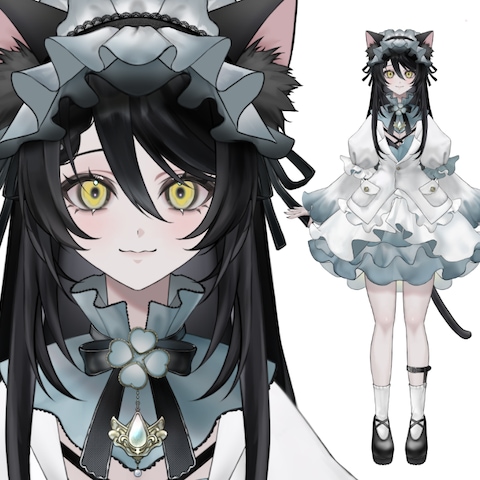 【お仕事】個人Vtuberの蒼羽ルチ様のモデル