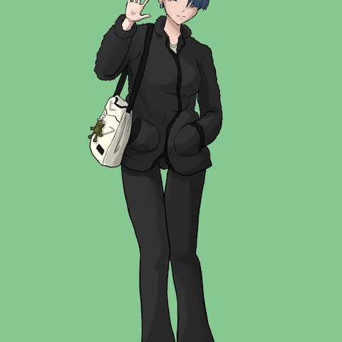 グラデ女子