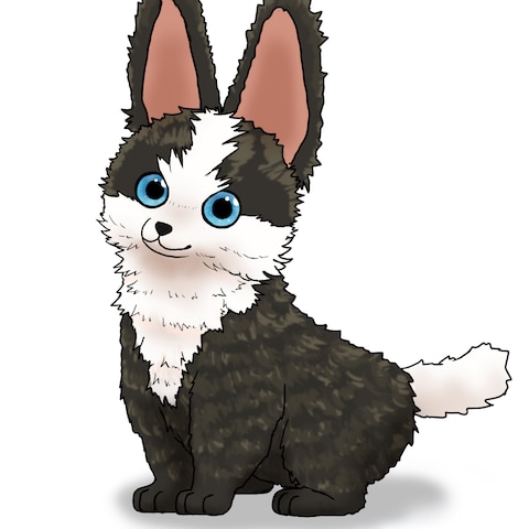 ぬいぐるみのイラスト