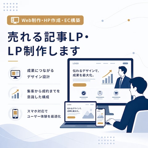 売れる記事LP・LP制作