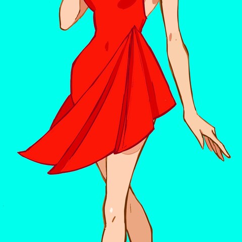 モデル女子