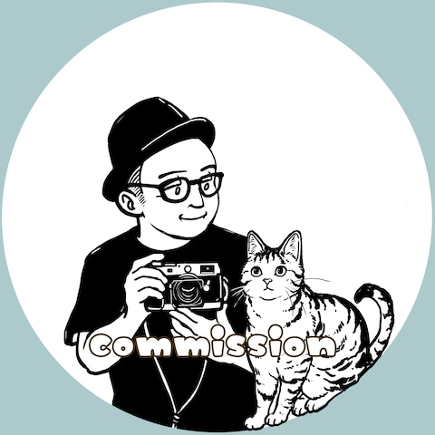 SNS、名刺、HP用イラスト
