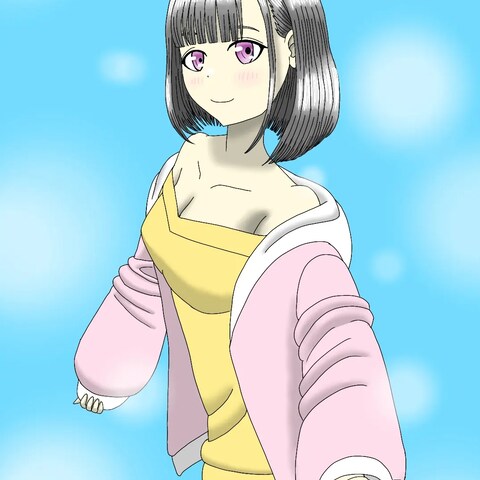 オリキャラ1(ユメミ)のイラスト