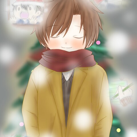クリスマスソング(YouTubeショート用)イラスト