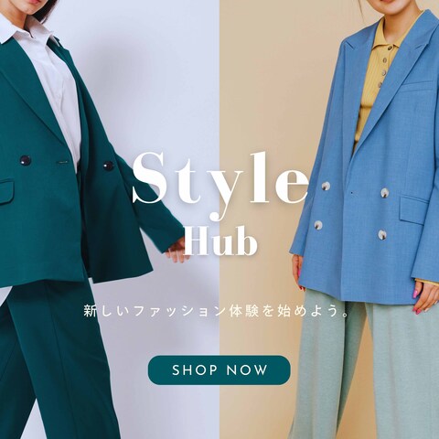 架空のファッションサイト「Style Hub」のバナー広告