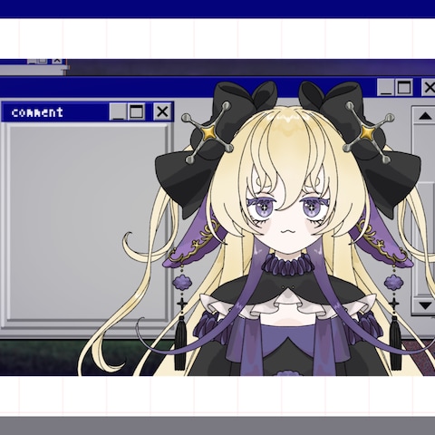 【制作】ミカミリオン 雑談配信画面