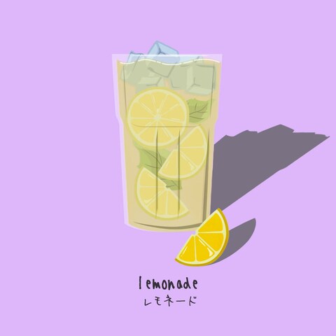 イラスト　レモネード
