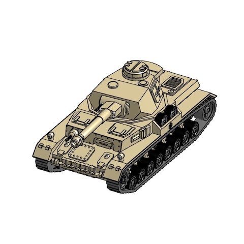 戦車のモデリング