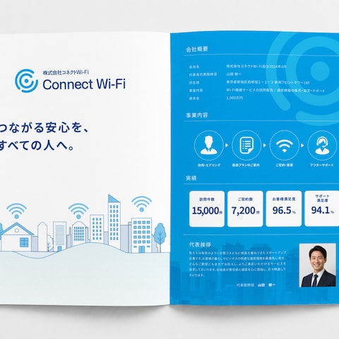 Wi-Fi会社 会社案内