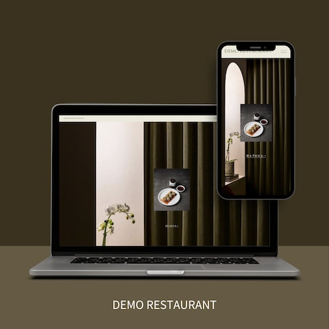 「ポートフォリオ用」飲食店のサイト