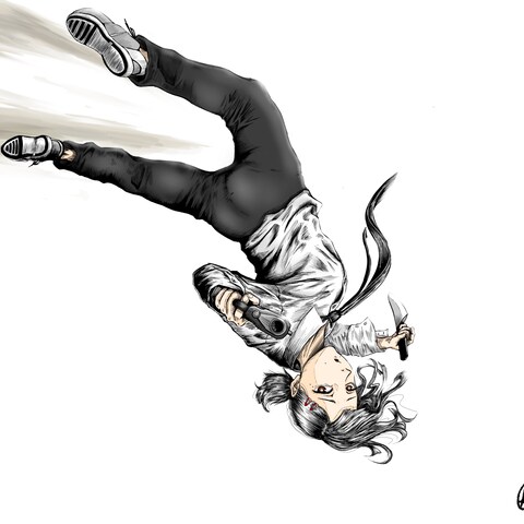 貴方達銃撃犯ですよね？（チェンソーマンファンアート）