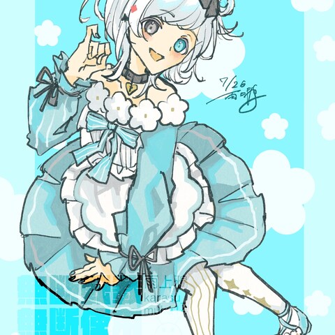 白暈ハロ様のFA
