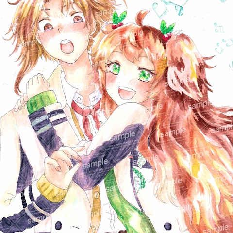 カップルのイラスト