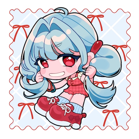 デフォルメイラストサンプル