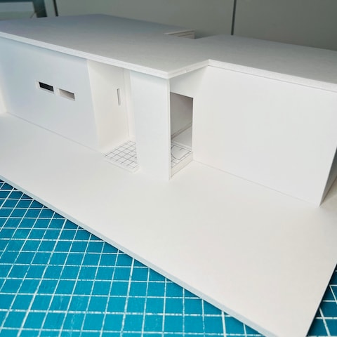 白模型1/50
