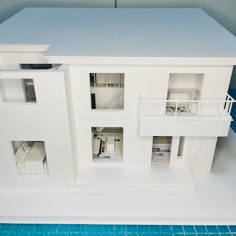 白模型1/50