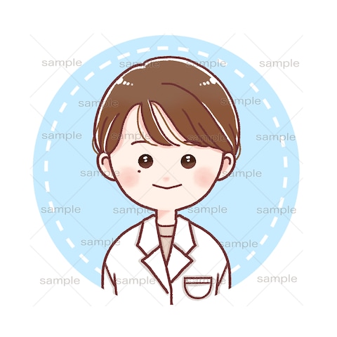 薬剤師x、web用アイコン