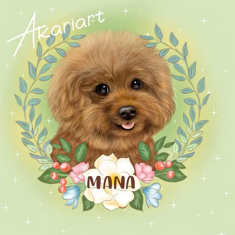 ペット似顔絵