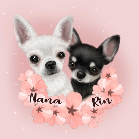 ペット似顔絵