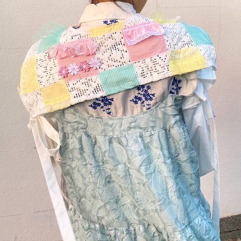 ハンドメイドつけ襟制作