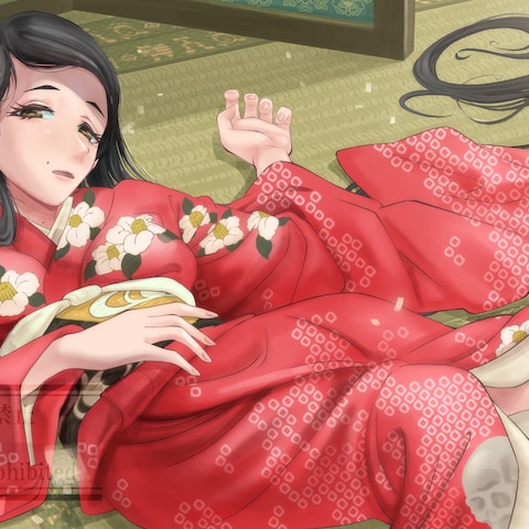 着物の女性